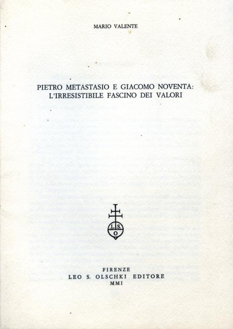 L'inattualità attuale di Pietro Metastasio